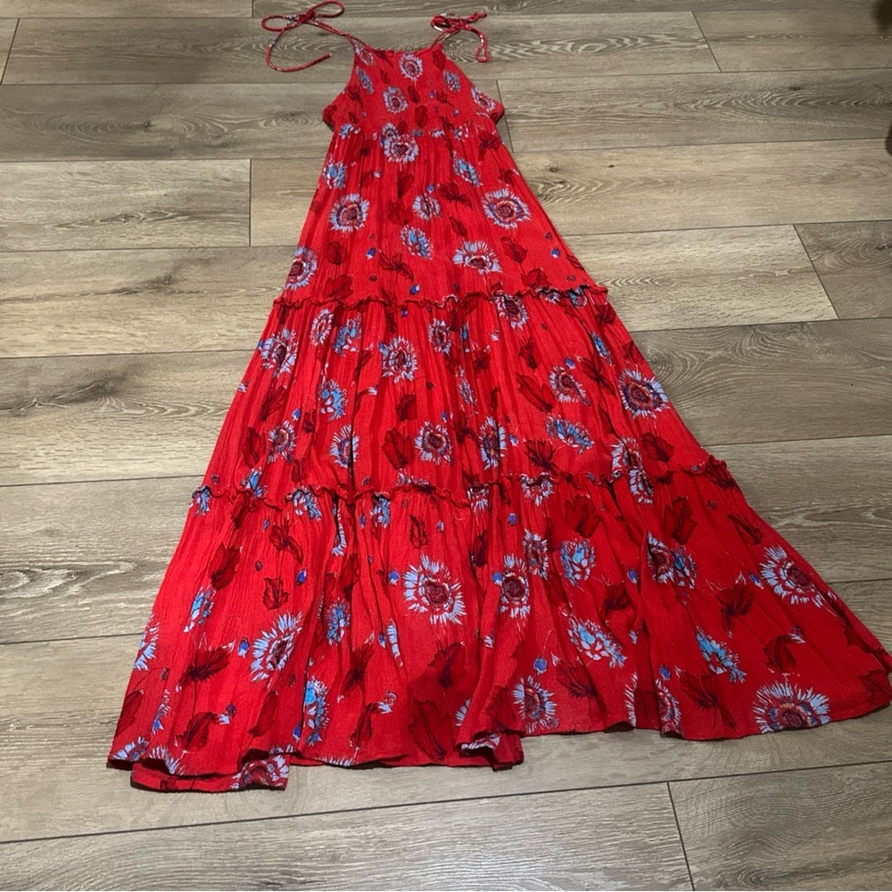 Free People Garden Party floral tiered maxi dress - Picture 4 of 10
